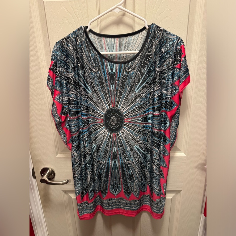 Women’s multicolor swim cover up